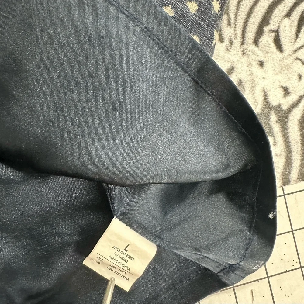 Anthropologie Movint sz large linen skirt A18